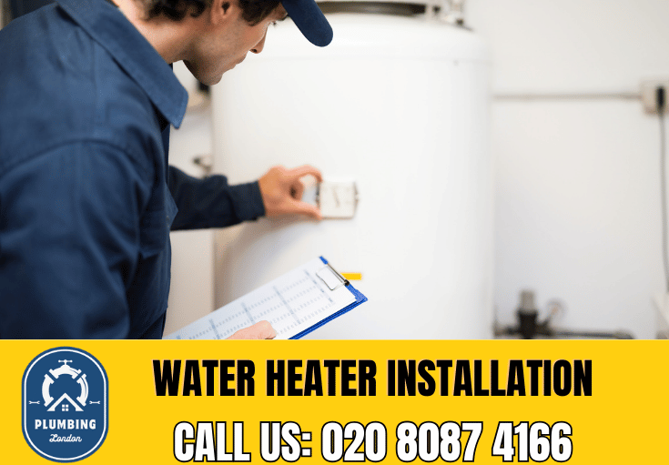 water heater installation Mayfair 